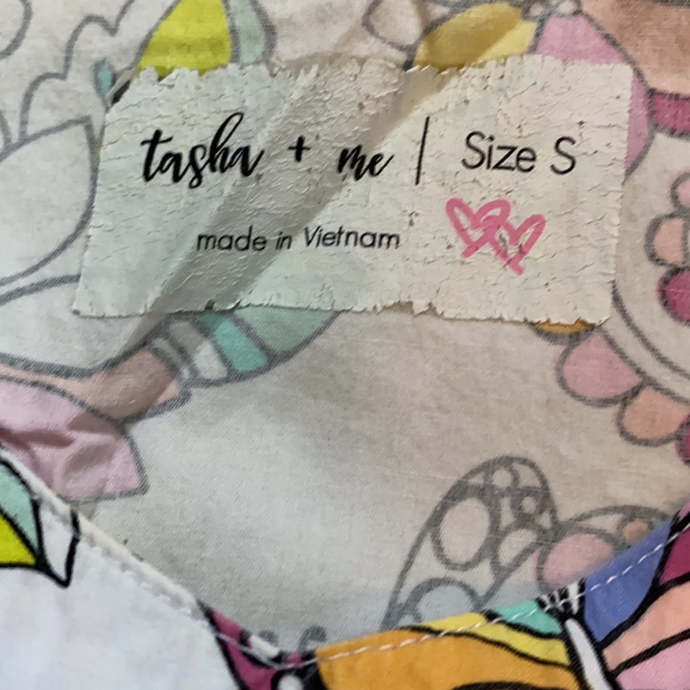 Multi Color Scrub Top - Picture 3 of 3